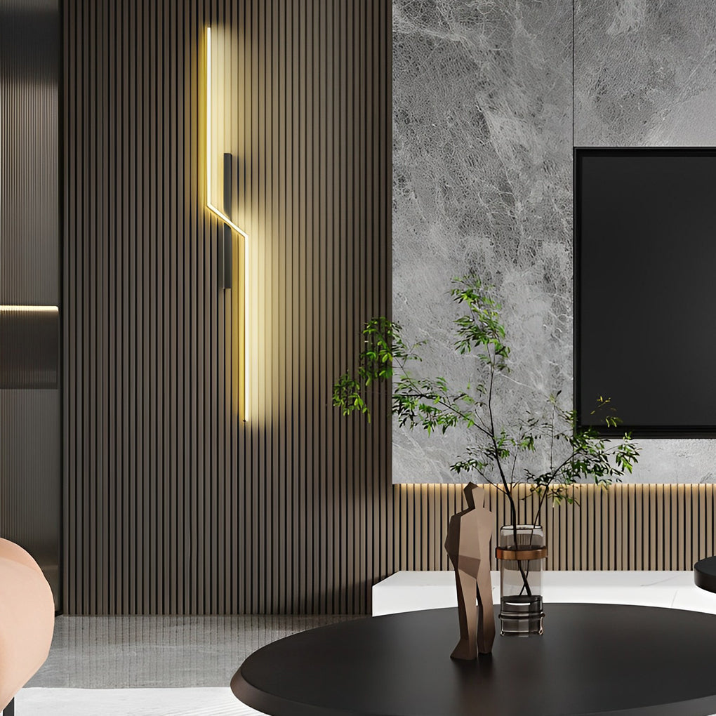BowLift | Lines Creative LED Modern Minimalist Wall Lamp – Decorative Wall Lighting