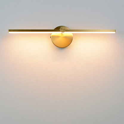 BowLift Nordic Minimalist Aluminium Long Bar LED Mirror Wall Light with Switch