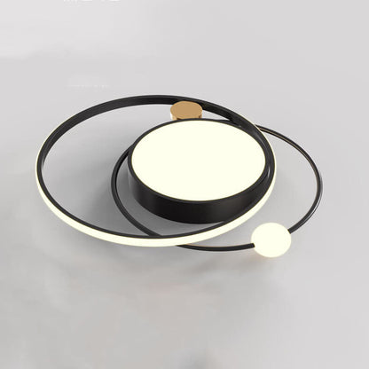 BowLift | Nordic Round Circle LED Ceiling Light flush mounted