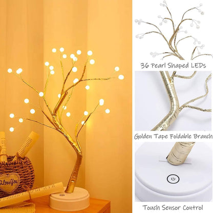 LZINA™ | Spirit Tree Sparkly Night Light