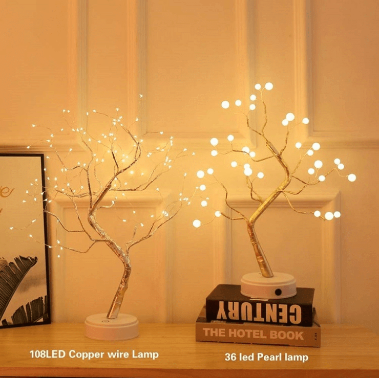 LZINA™ | Spirit Tree Sparkly Night Light