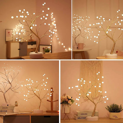 LZINA™ | Spirit Tree Sparkly Night Light