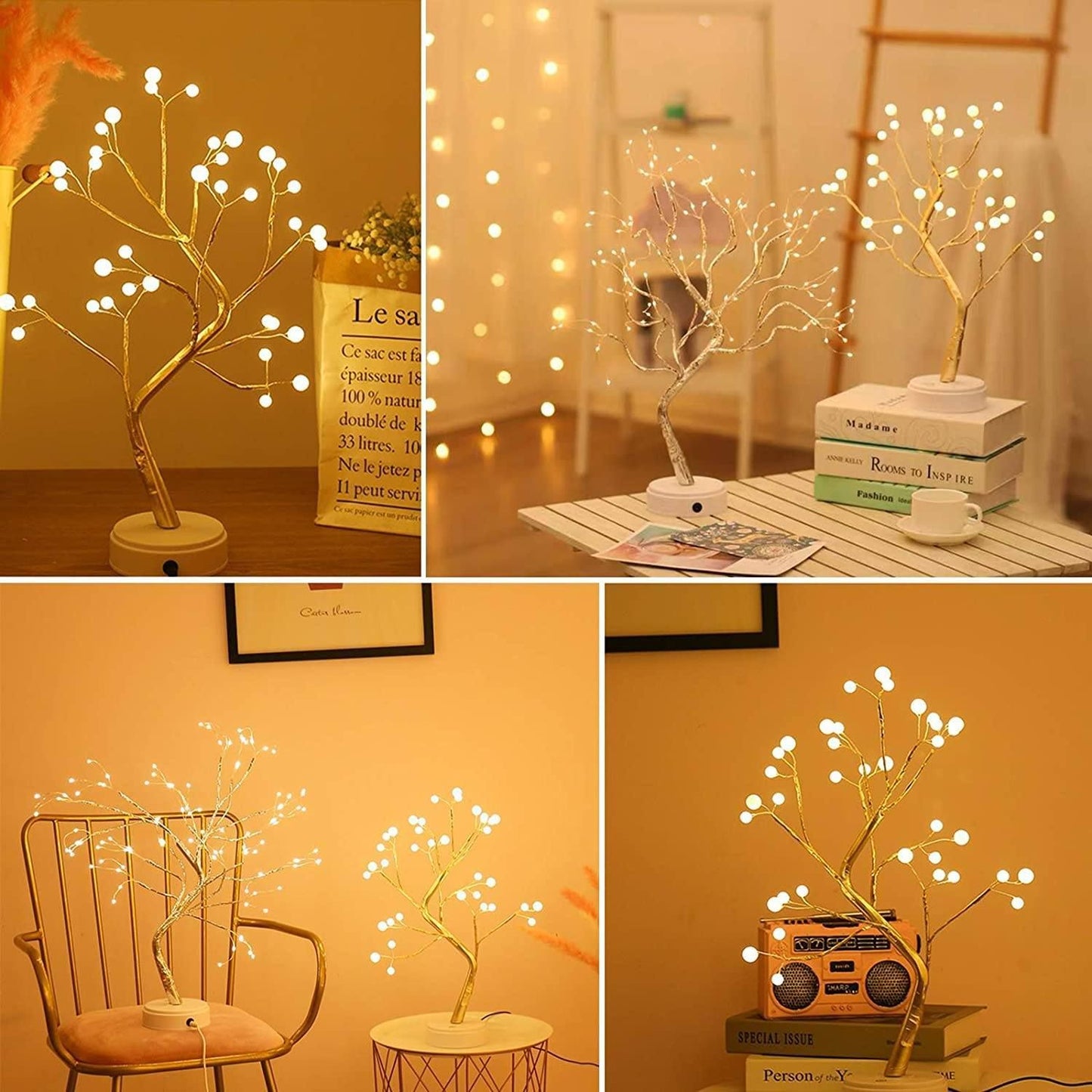 LZINA™ | Spirit Tree Sparkly Night Light