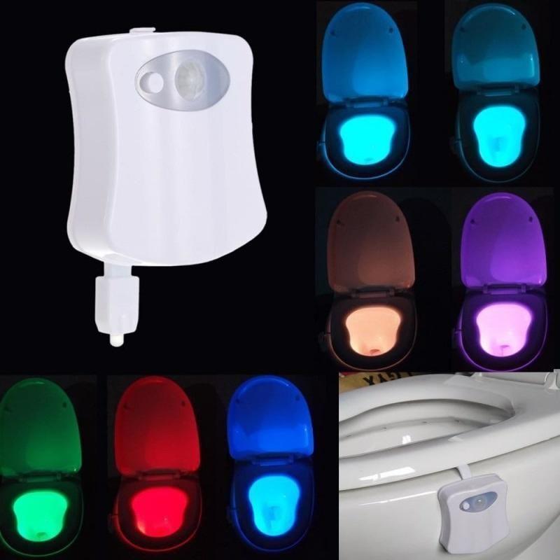 LZINA™ | Toilet Cover Sensor Light Multi-function Toilet Night Light