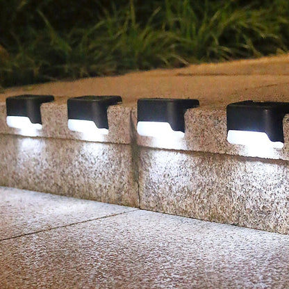 LZINA™ | Waterproof Stair Solar Lights for Outdoors (4 pieces)