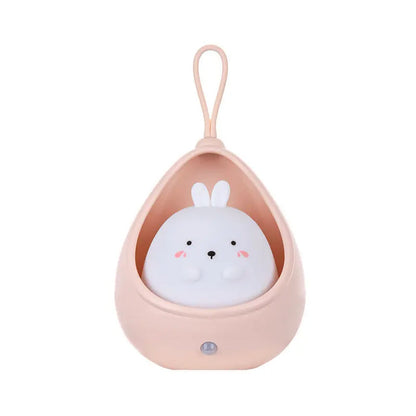 LZINA™ | PurrLight – Cute Animal Night Light LED Bedside Lamp for Kids