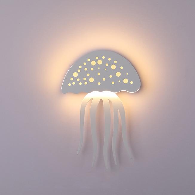 BowLift Modern Jellyfish LED Wall Light — 1-Light, Creative Design