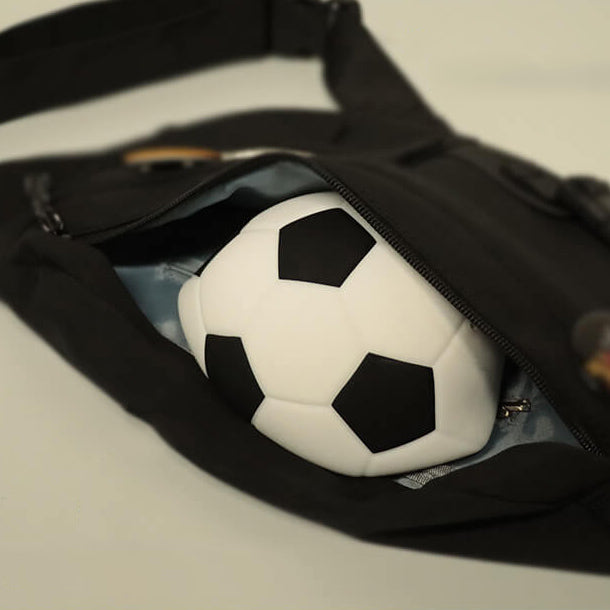 BowLift Creative Soccer Silicone LED Night Light — USB-Charging Table Lamp