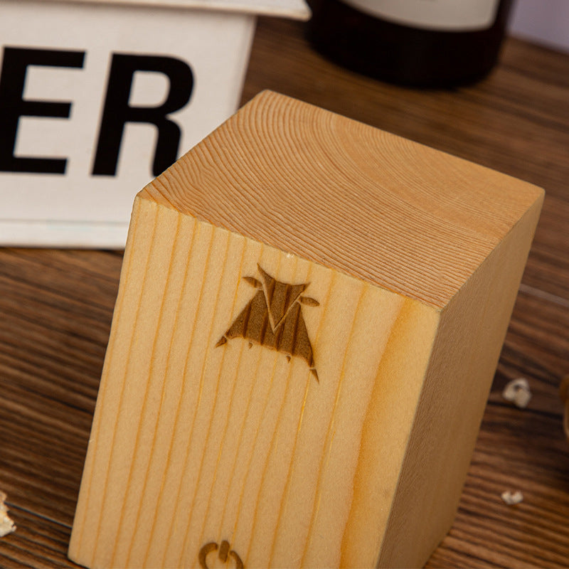 LZINA™ | LumiWood – Battery-Powered LED Table Lamp with Touch Control