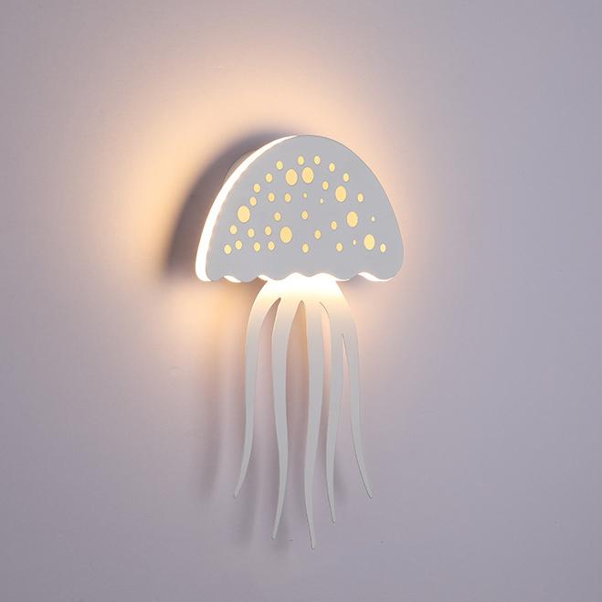 BowLift Modern Jellyfish LED Wall Light — 1-Light, Creative Design