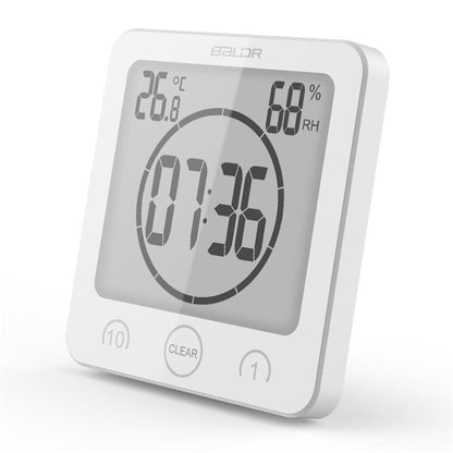 BowLift | Waterproof Shower Clock - Always on time, even in the bathroom!