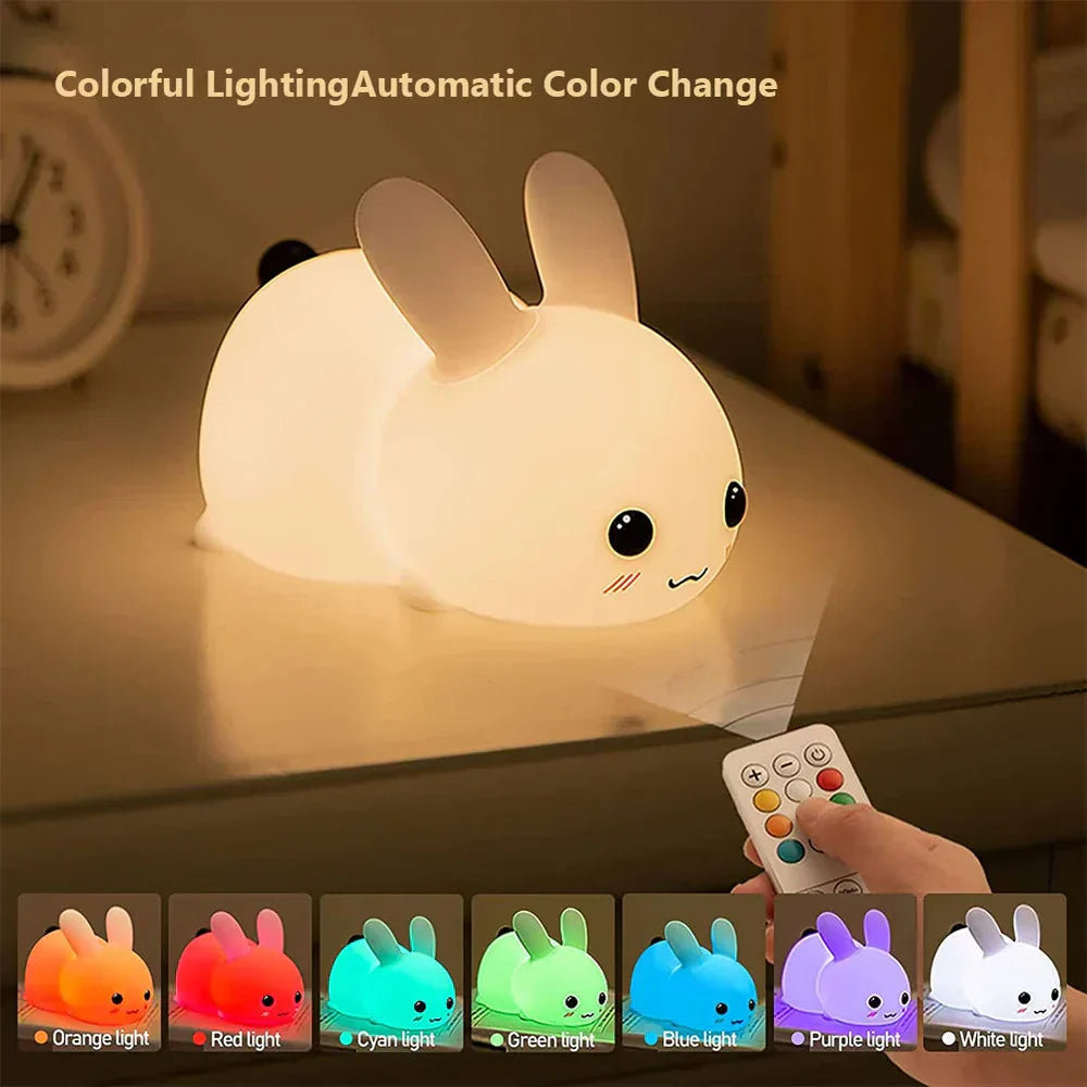 LZINA™ | Charming Rabbit Night Light