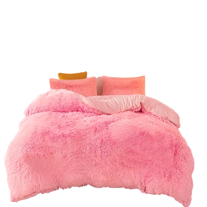 BowLift | Three-Piece Velvet Bedding Set with Velvet Finish
