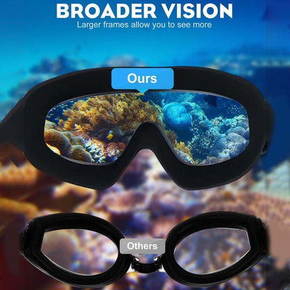 BowLift | Wide View Anti-Fog Swim Goggles