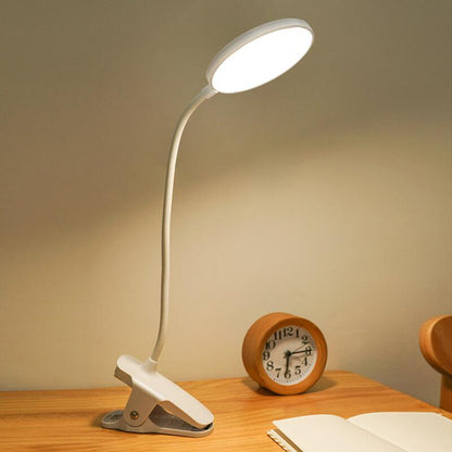 BowLift Clip-On LED Desk Lamp - Rechargeable, Eye-Protecting Night Light