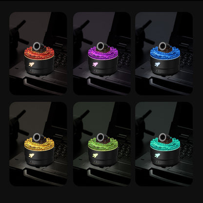 BowLift Cannon Humidifier & Aroma Diffuser — Water Mist, Night Light, Lava Glow — The Perfect Gift
