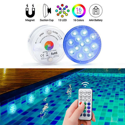 LZINA™ | Remote control waterproof magnetic suction LED lamp