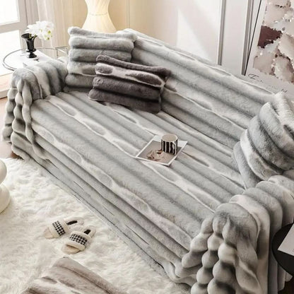 BowLift | FleeceElegance - Thick and cloud-like sofa cover