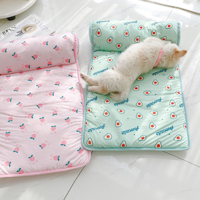 Pet Summer Cool Bed Ice Silk Cooling Mat for Dogs & Cats | Bowlift