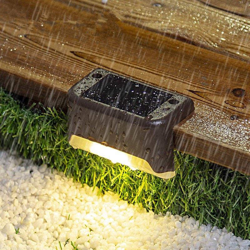 LZINA™ | Waterproof Stair Solar Lights for Outdoors (4 pieces)