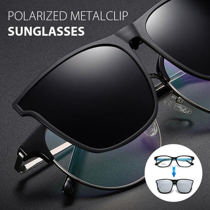 LZINA™ | New polarized clip-on flip-up sunglasses