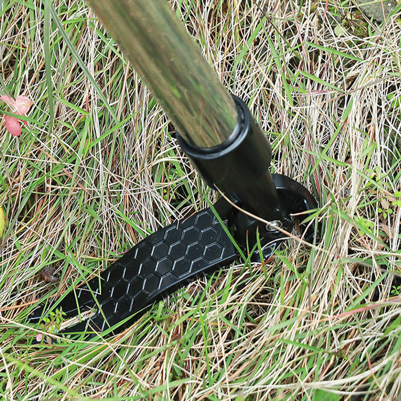 BowLift Stainless Steel Weeder with Adjustable Long Handle and Removable Head