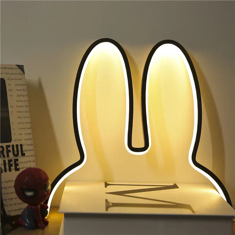 LZINA™ | USB rechargeable rabbit night light with color change function