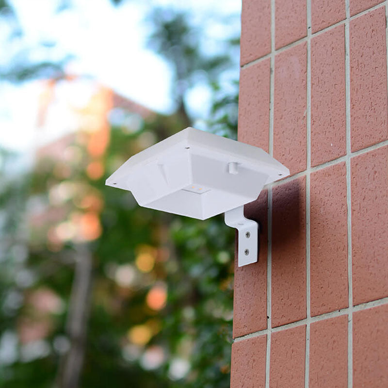 LZINA™ | Solar UFO Shape Design Fence Light LED Outdoor Wall Lamp