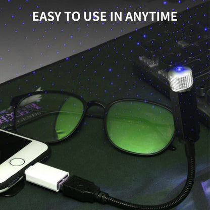 LZINA™ | Colorful Car and Home Ceiling Romantic USB Night Light