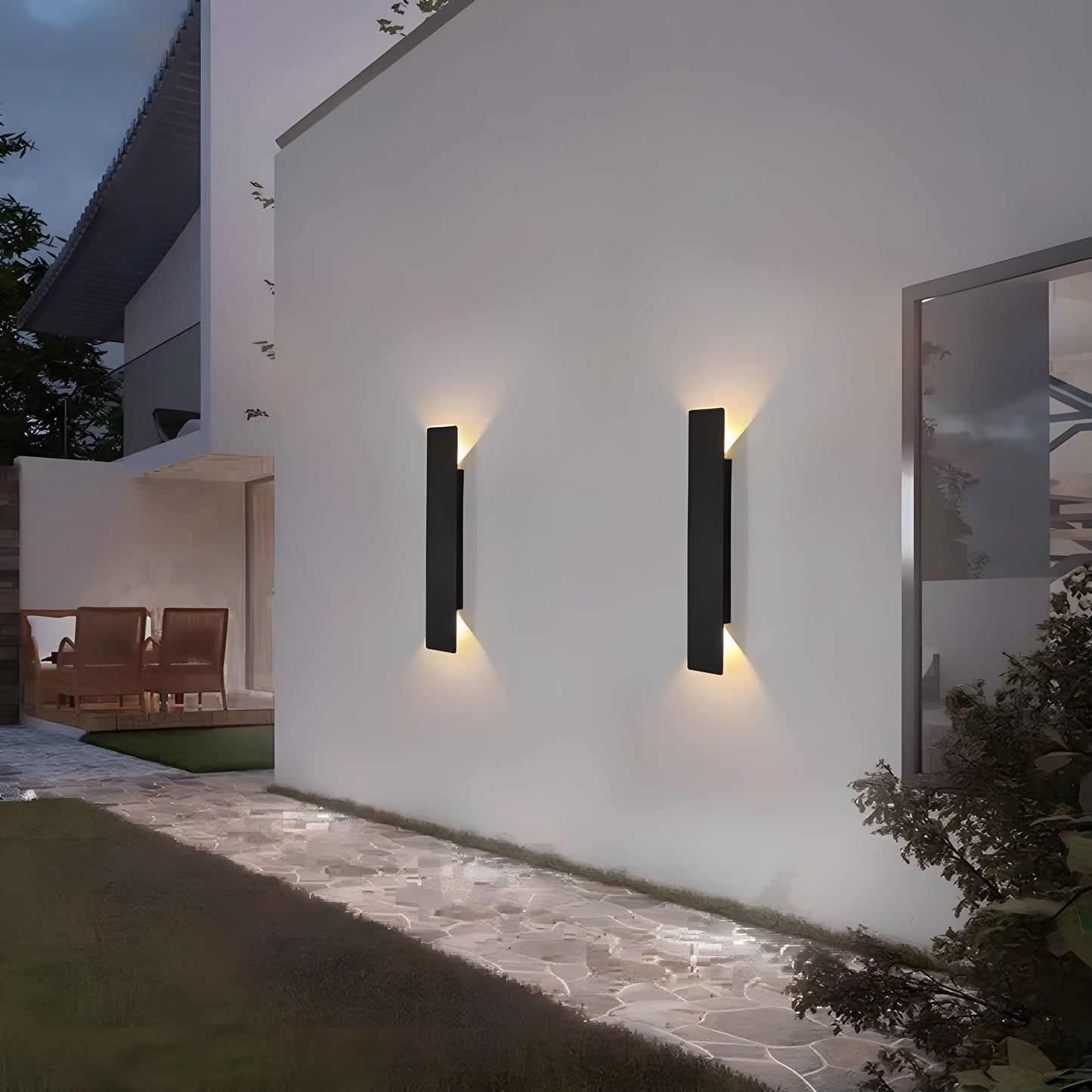 LZINA™ | Light - Modern weatherproof LED wall lamp made of aluminum for outdoor use