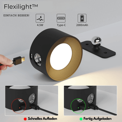 BowLift 360° Wireless Rechargeable Wall Light — Flexible, All-Angle LED Illumination