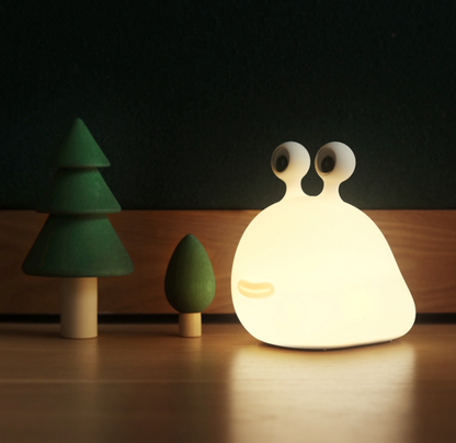 LZINA™ | Rechargeable Snail Bedroom Night Light with Touch Control, Automatic Shut Off, Low Energy Consumption and Adjustable Brightness, for Office, Bedroom, Bathroom and More