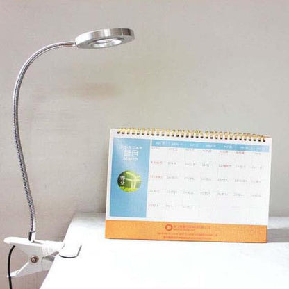 BowLift USB Clip-On LED Reading Lamp — Creative, Minimalist Desk Clip Light for Reading