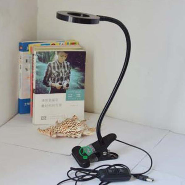 BowLift USB Clip-On LED Reading Lamp — Creative, Minimalist Desk Clip Light for Reading