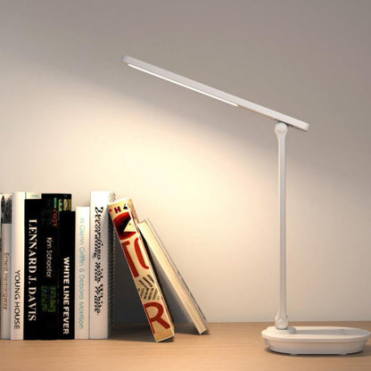 BowLift Modern Double-Foldable Eye-Care LED Desk Lamp, Wireless & Rechargeable