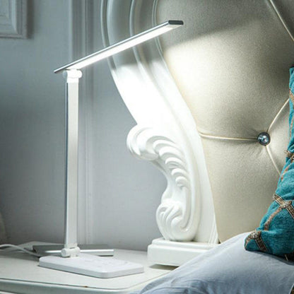 BowLift Minimalist Smart Square Bar USB LED Desk Lamp — Foldable, Modern & Compact