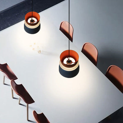 BowLift | Nordic Colorful Macaron 1-Light LED Pendant Light