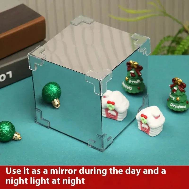 LZINA™ | Christmas Cube Night Light Lamp Desktop Decoration Christmas gifts