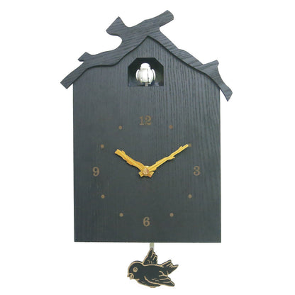 BowLift | Cuckoo Pendulum Wall Clock for the Living Room 12 Inch