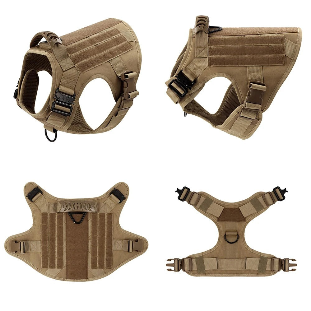 BowLift | KrachtGrip Dog Harness – Adjustable Tactical Harness for Training & Walks