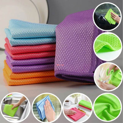 Soft Touch Wonder Cloth – Stripe-Free Cleaning of Glass, Mirrors & Stainless Steel | Bowlift