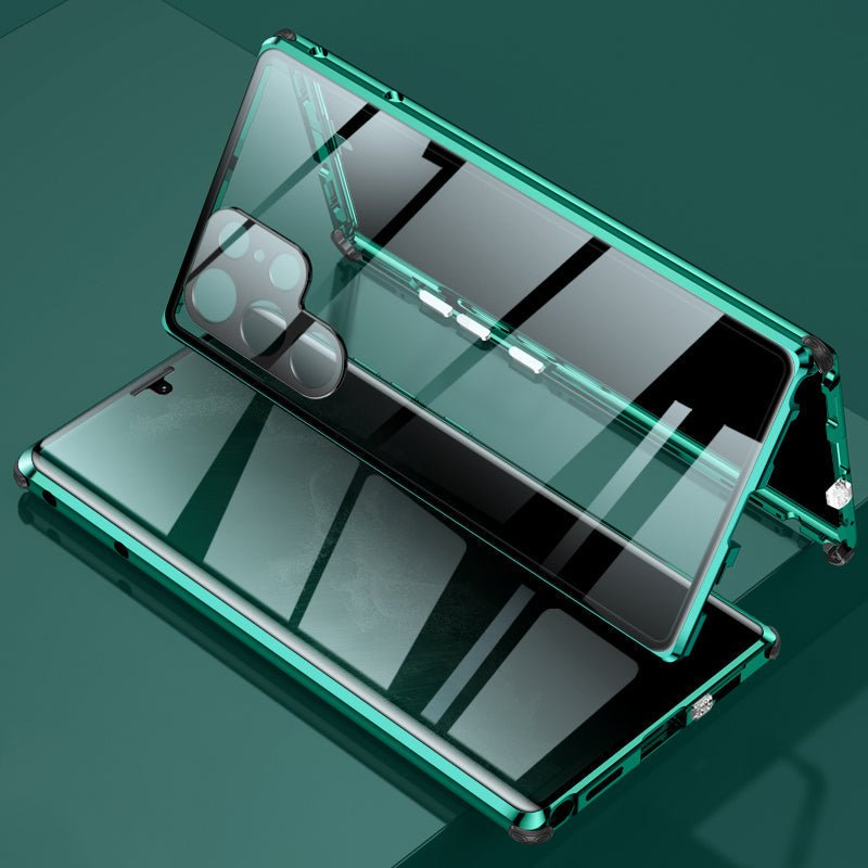 LZINA™ | MAGNETIC DOUBLE-SIDED GLASS PHONE CASE