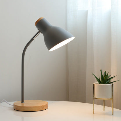BowLift Flashlight-Shaped Swivel Table Lamp in Macaron Metal – 1-Light Night Light for Kids' Room