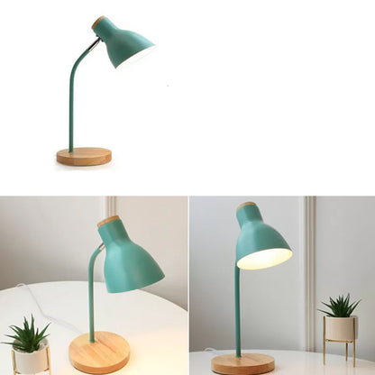 BowLift Flashlight-Shaped Swivel Table Lamp in Macaron Metal – 1-Light Night Light for Kids' Room
