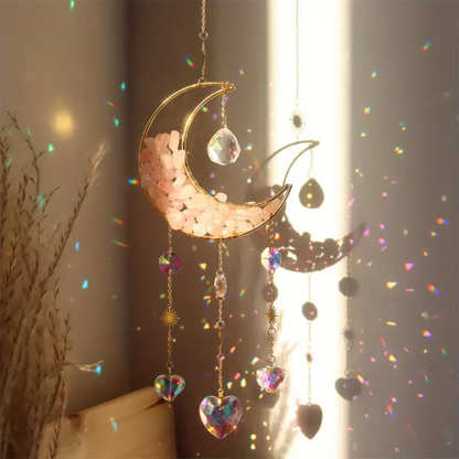 LZINA™ | Moon crystal sun catcher