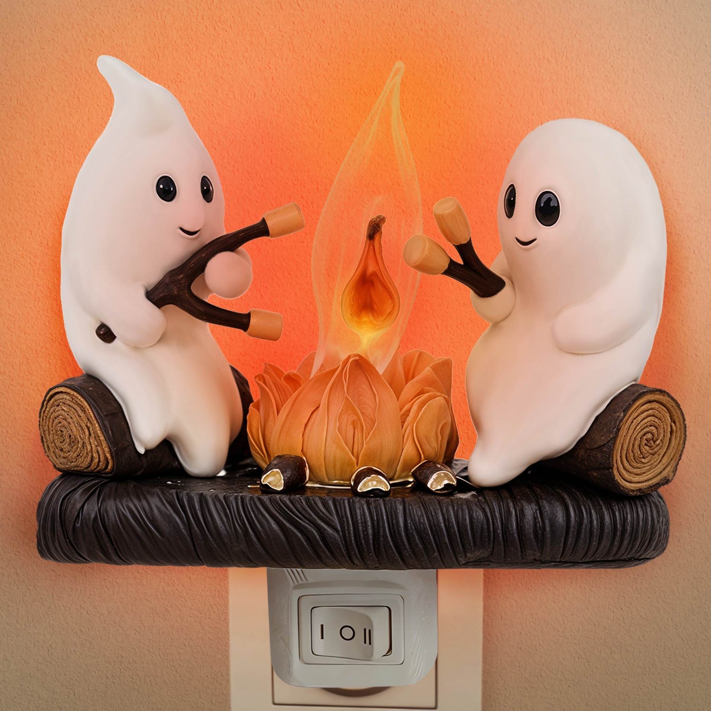 LZINA™ | Halloween Ghost Campfire Night Light