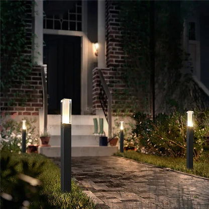 LZINA™ | Elegant Solar Post Light