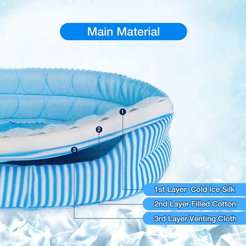 Eco-Friendly Summer Cooling Mat for Pets | Bowlift