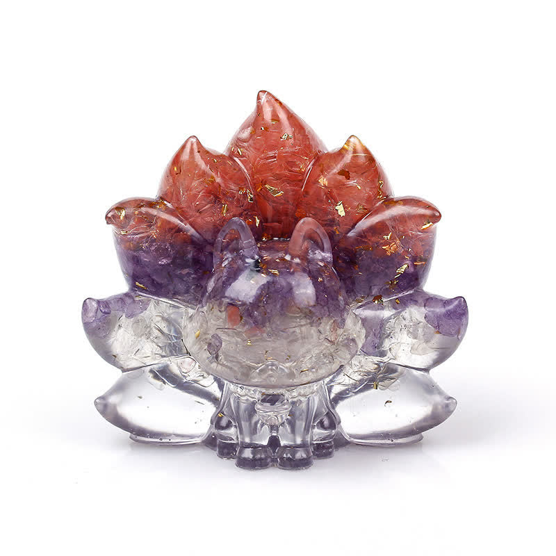 LZINA™ | Nine-Tailed Fox Gemstone Decoration