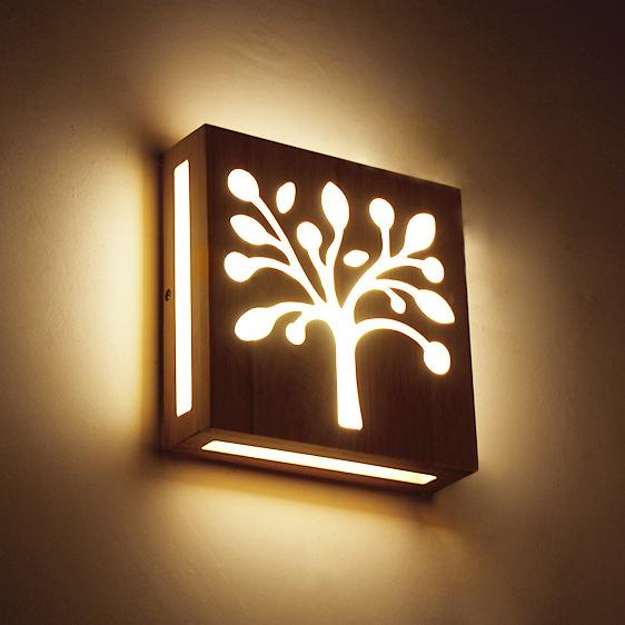BowLift Wall Lamp by WoodGlow — Elegant LED Lighting for Indoor & Outdoor Spaces